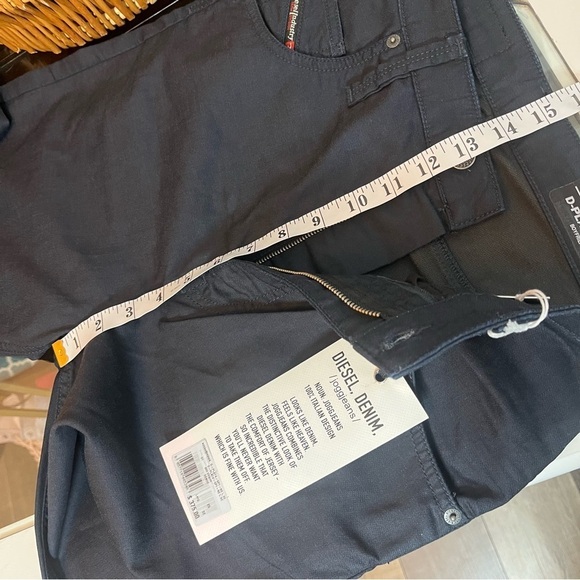 Diesel Women's Size 25 D Plata Boyfriend Jogg Jeans Dark Navy Stretch NWT - Picture 10 of 15